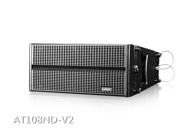 AT108ND-V2 两分频两驱动单八寸线阵列音响