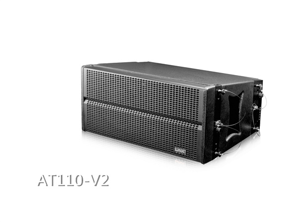 AT110-V2 两分频两驱动单十寸线阵列音响